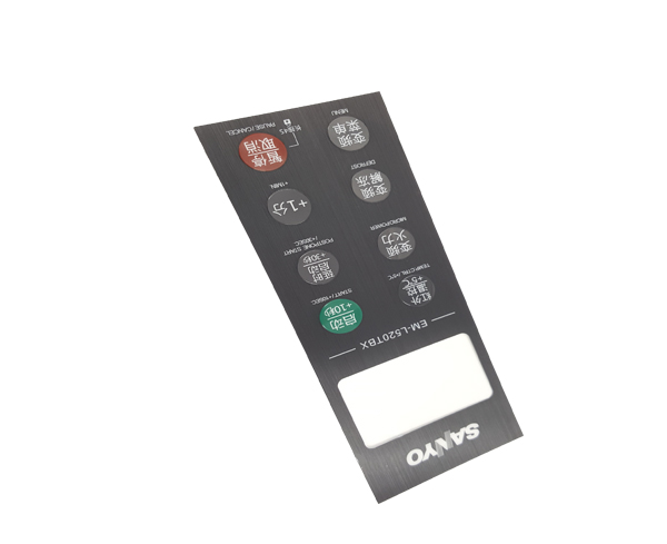 滴膠+紋理拉絲 薄膜面板